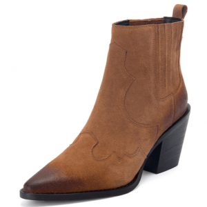 Bottines Western Camel