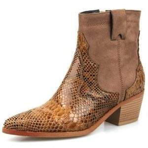 Bottines Western Beiges