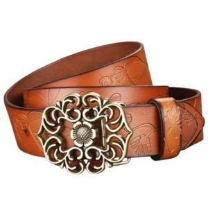 Ceinture de Cowboy pour Femme en Cuir