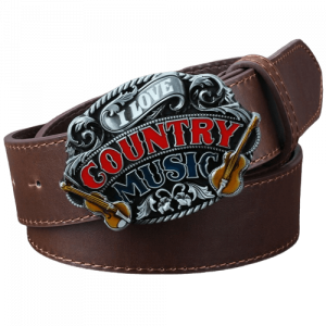 Ceinture Western en Cuir Homme