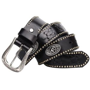 Ceinture de Cowboy en Cuir