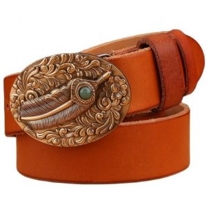 Ceinture Western Marron pour Femme