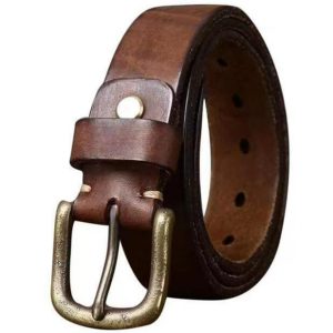 Ceinture Western Marron