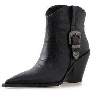 Bottines Western pour Femme en Cuir