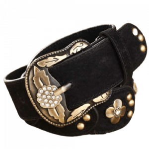 Ceinture en Cuir Style Western Femme