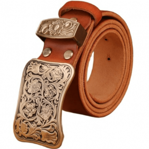 Ceinture Western Camel