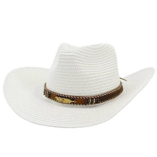 Chapeau de Cowboy Blanc
