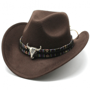 Chapeau de Cowboy Marron