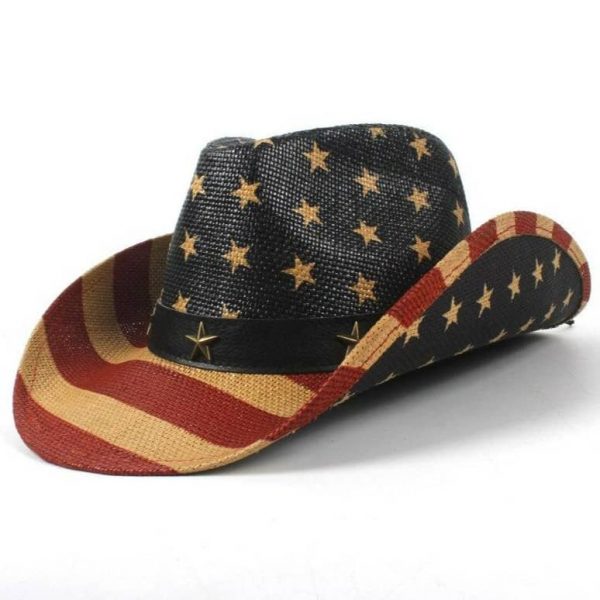 Chapeau de Cowboy Drapeau Américain